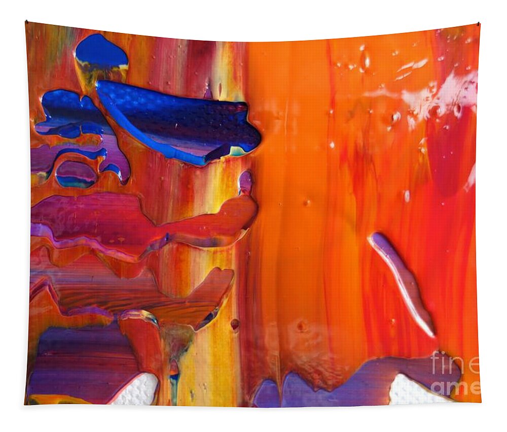 Paint Tapestry featuring the photograph Wet Paint 120 by Jacqueline Athmann