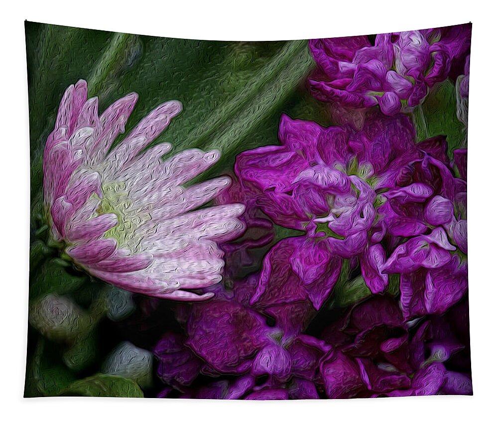 Flower Tapestry featuring the photograph Whimsical Passion by Jeanette C Landstrom