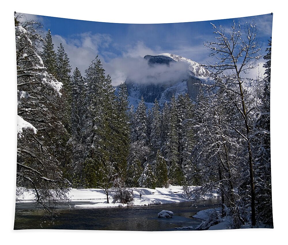 Snow Tapestry featuring the photograph Winter in the Valley by Bill Gallagher