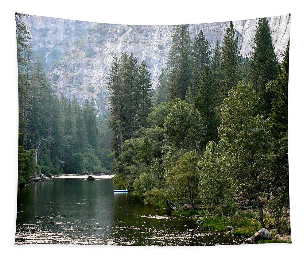 Yosemite National Park Tapestry featuring the photograph Yosemite National Park by Laurel Powell