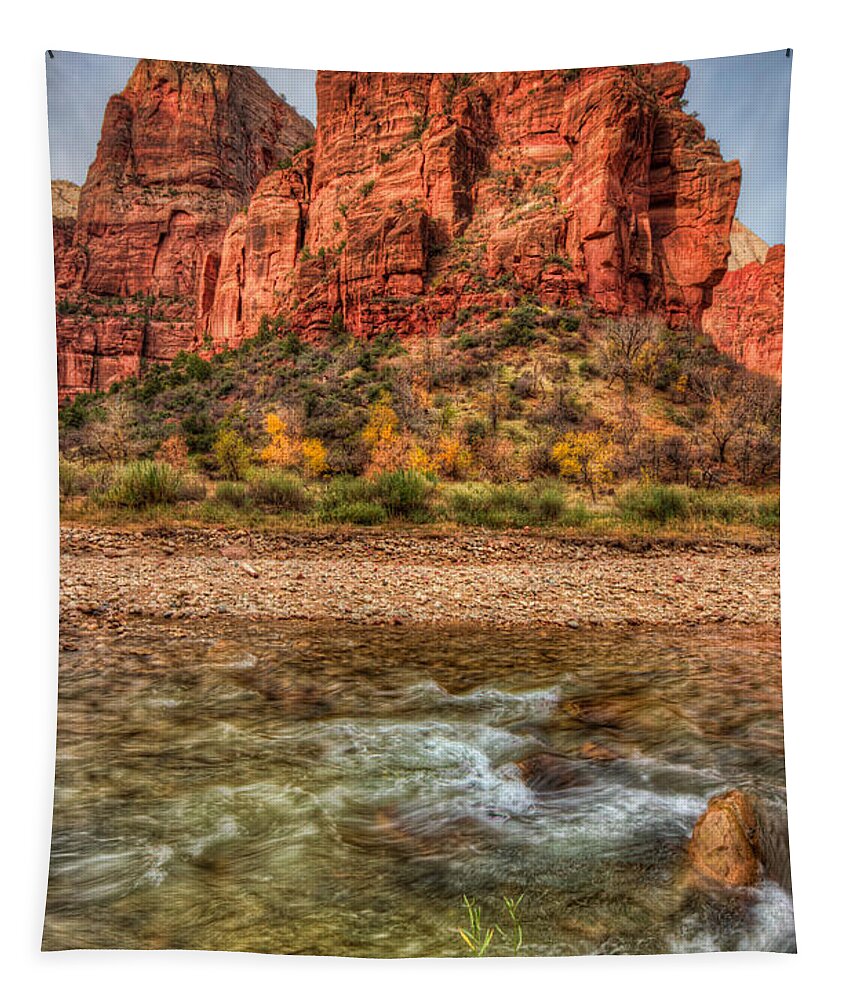 Zion Tapestry featuring the photograph Zion Beauty by Beth Sargent