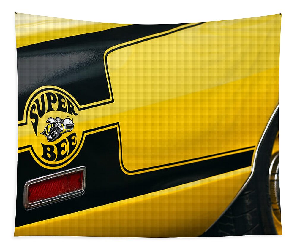 Dodge Tapestry featuring the photograph 1970 Dodge Coronet Super Bee by Gordon Dean II