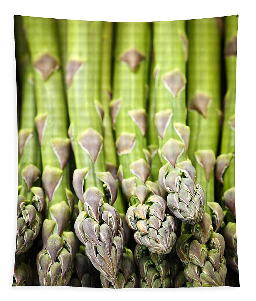 Asparagus Tapestry featuring the photograph Asparagus 2 by Elena Elisseeva