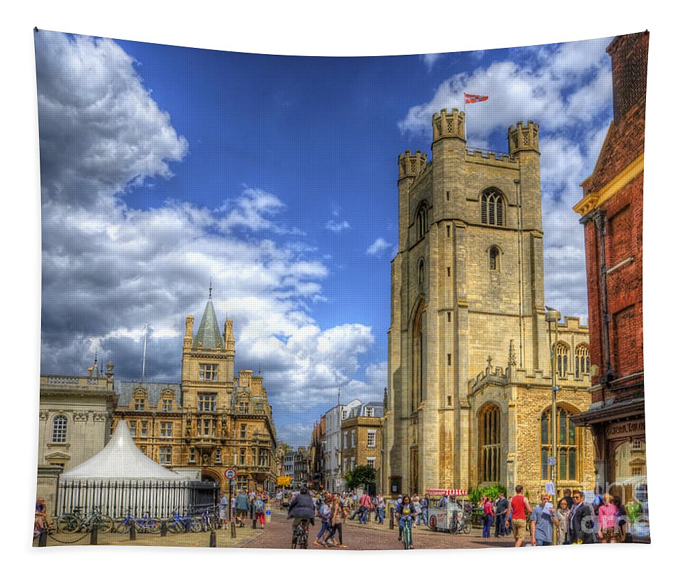 Art Tapestry featuring the photograph Cambridge #1 by Yhun Suarez