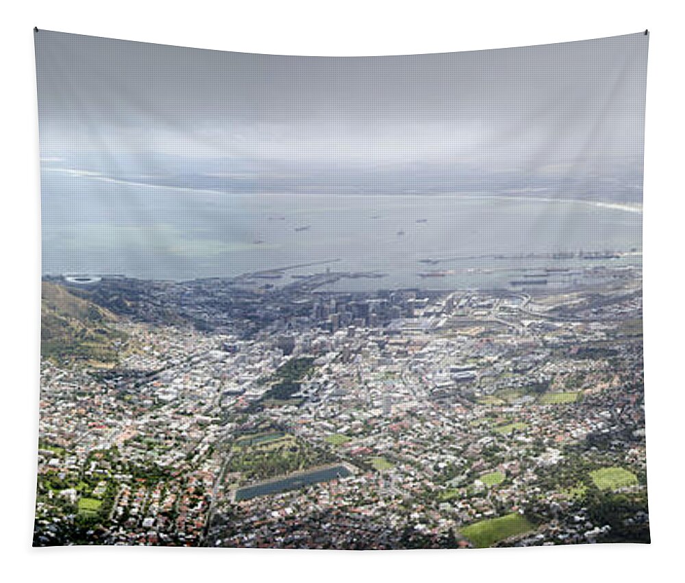 Cape Town Tapestry featuring the photograph Cape town #1 by Perry Van Munster