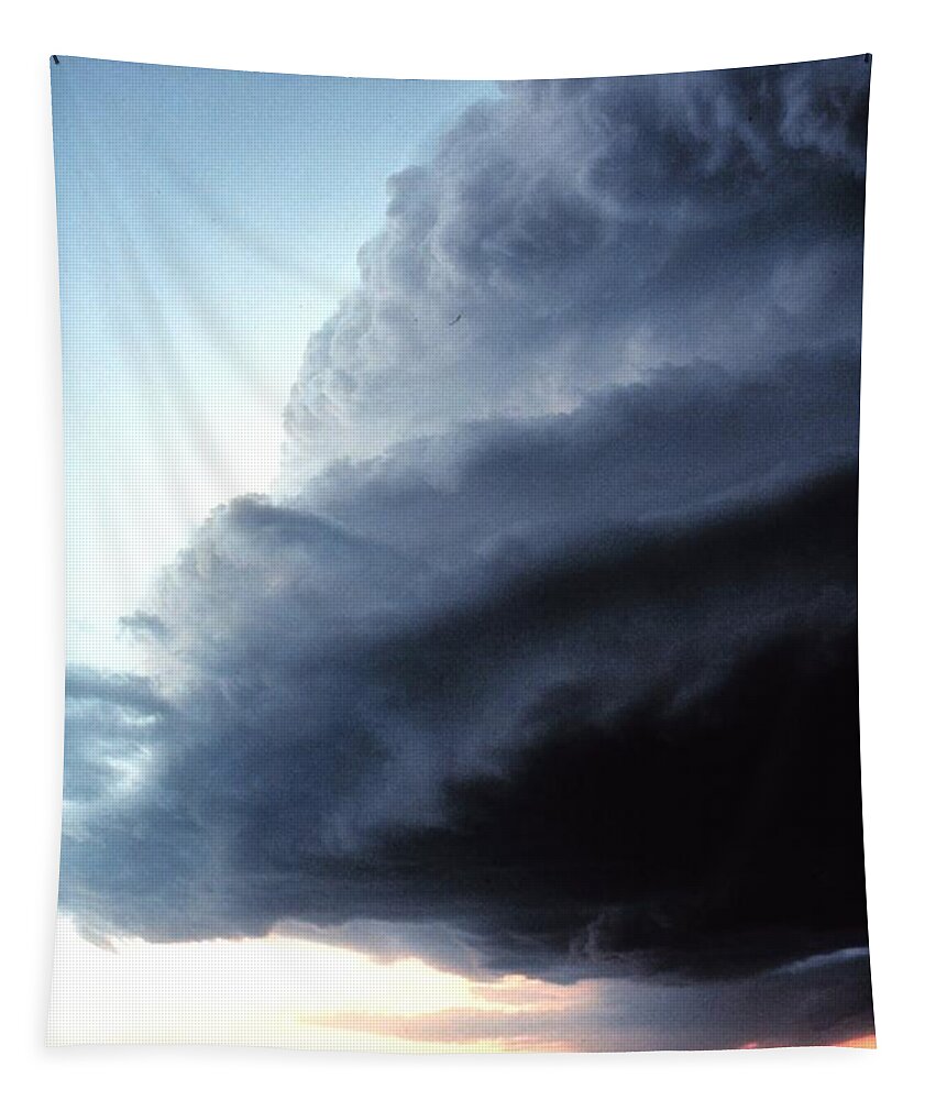 Science Tapestry featuring the photograph Supercell #2 by Science Source