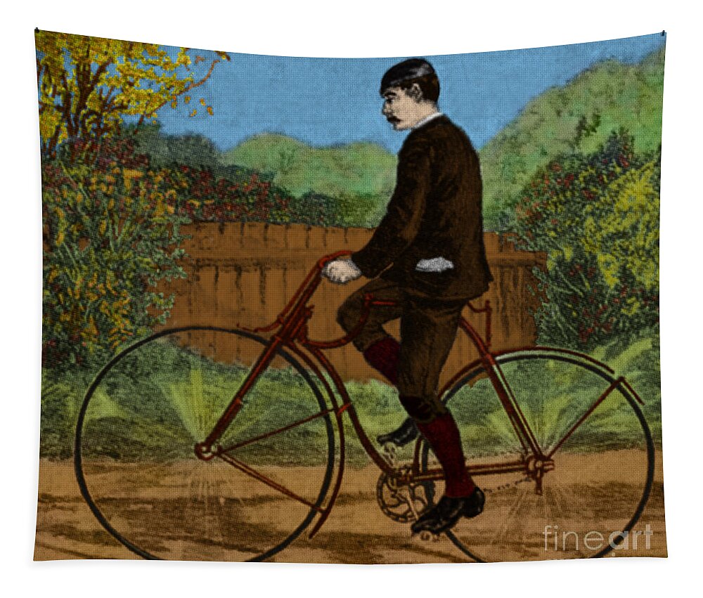 Rover Bicycle Tapestry featuring the photograph The Rover Bicycle #2 by Science Source