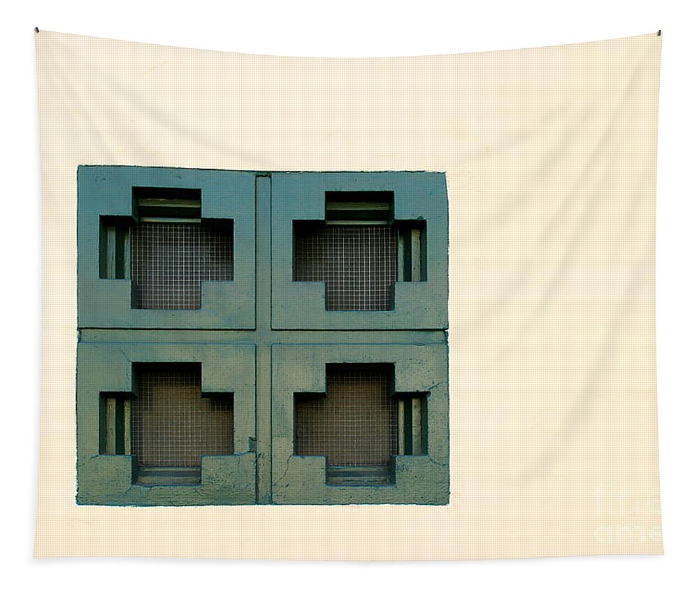 Ventura Tapestry featuring the photograph Windows #2 by Henrik Lehnerer