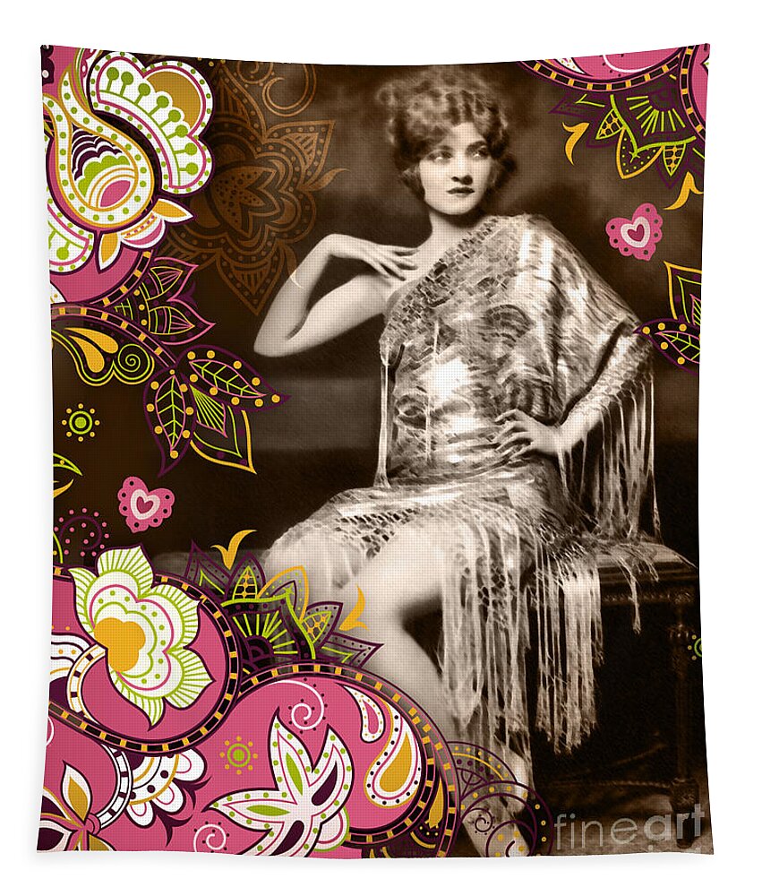 Nostalgic Seduction Tapestry featuring the photograph Nostalgic Seduction Goddess #79 by Chris Andruskiewicz
