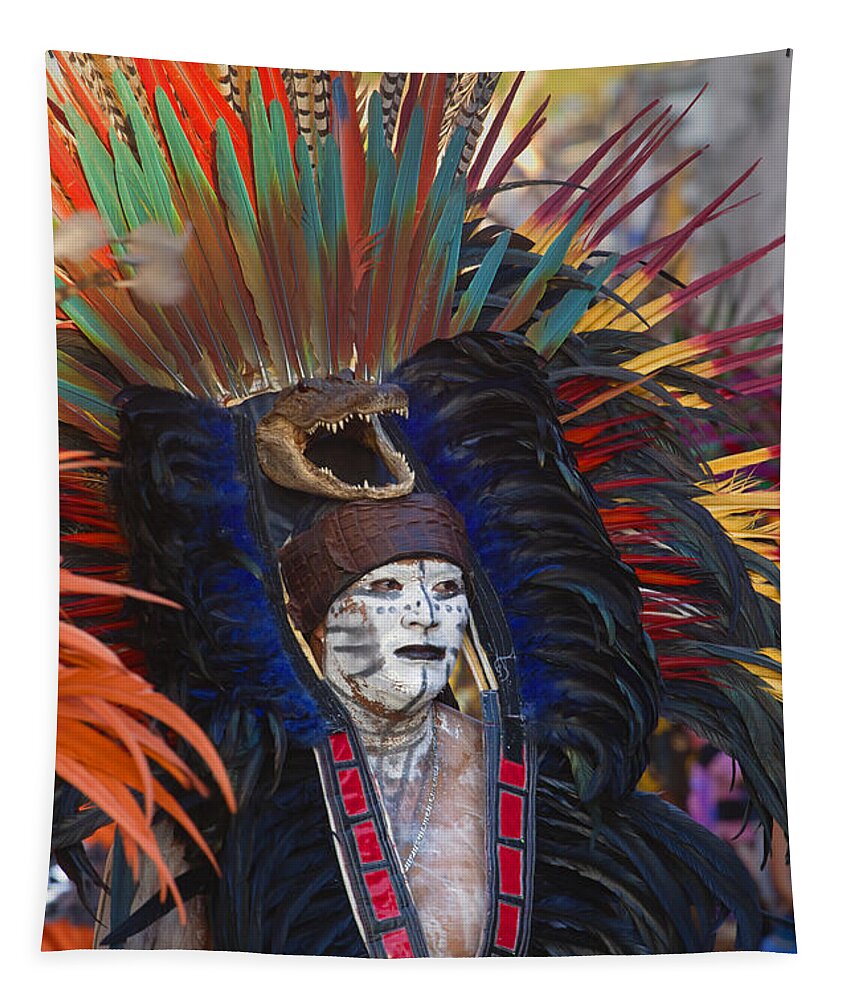 Vertical Tapestry featuring the photograph Alligator Dancer by Craig Lovell