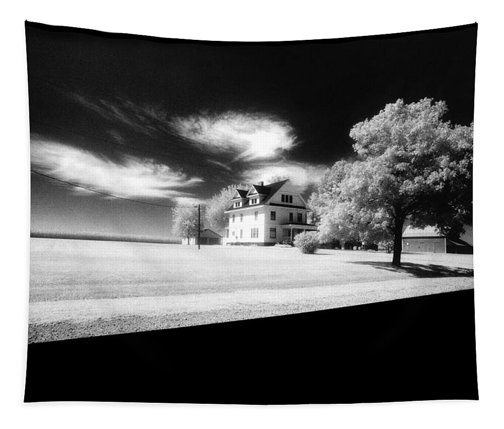 Contrast Tapestry featuring the photograph American Landscape by Greg Kopriva