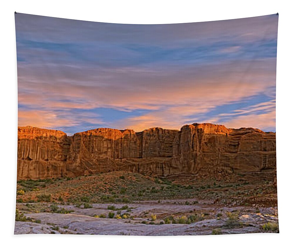 Courthouse Tapestry featuring the photograph Arches National Park by Fred J Lord