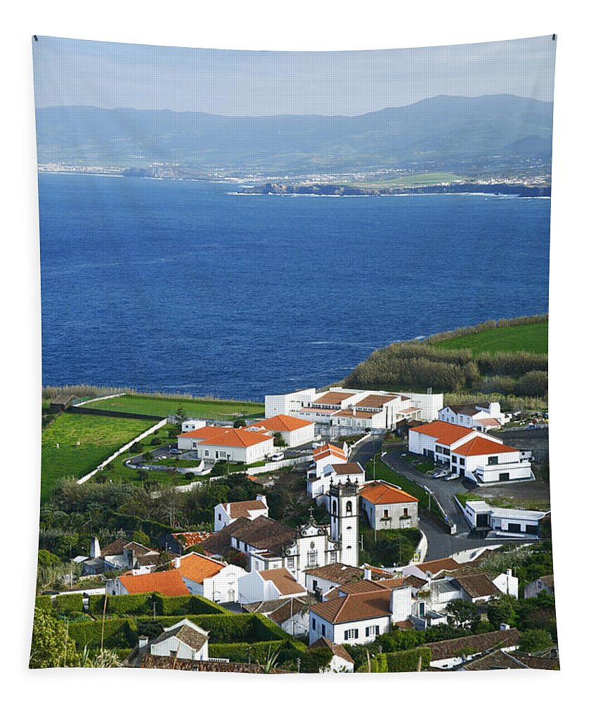 Village Tapestry featuring the photograph Azores by Gaspar Avila