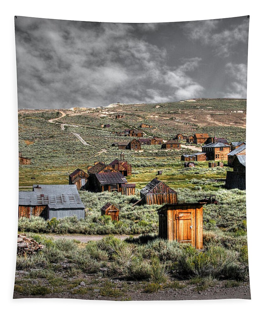 Bodie Tapestry featuring the photograph Bodie by Chris Brannen