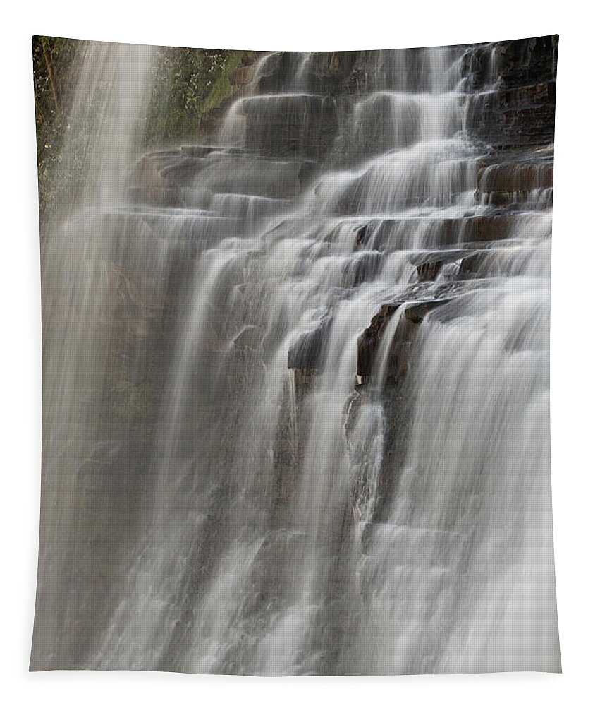 Water Tapestry featuring the photograph Brandywine Falls II by Dale Kincaid