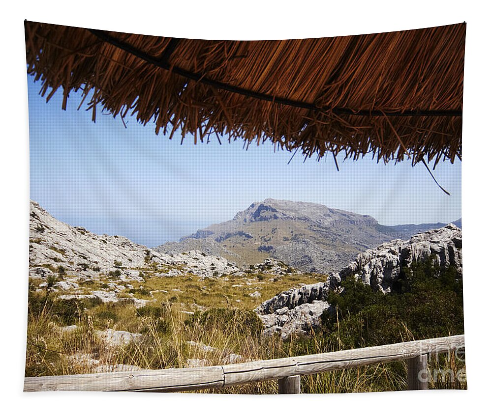 Calobra Tapestry featuring the photograph Calobras Road by Agusti Pardo Rossello