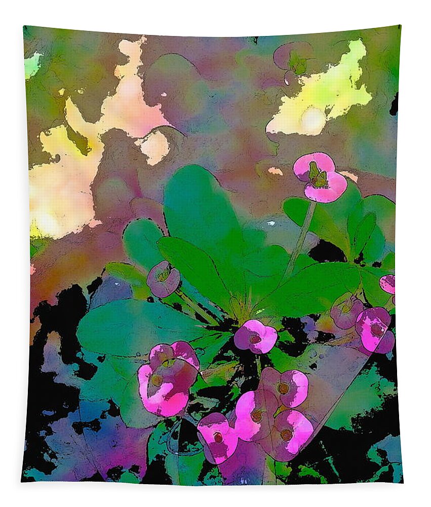 Floral Tapestry featuring the photograph Color 116 by Pamela Cooper