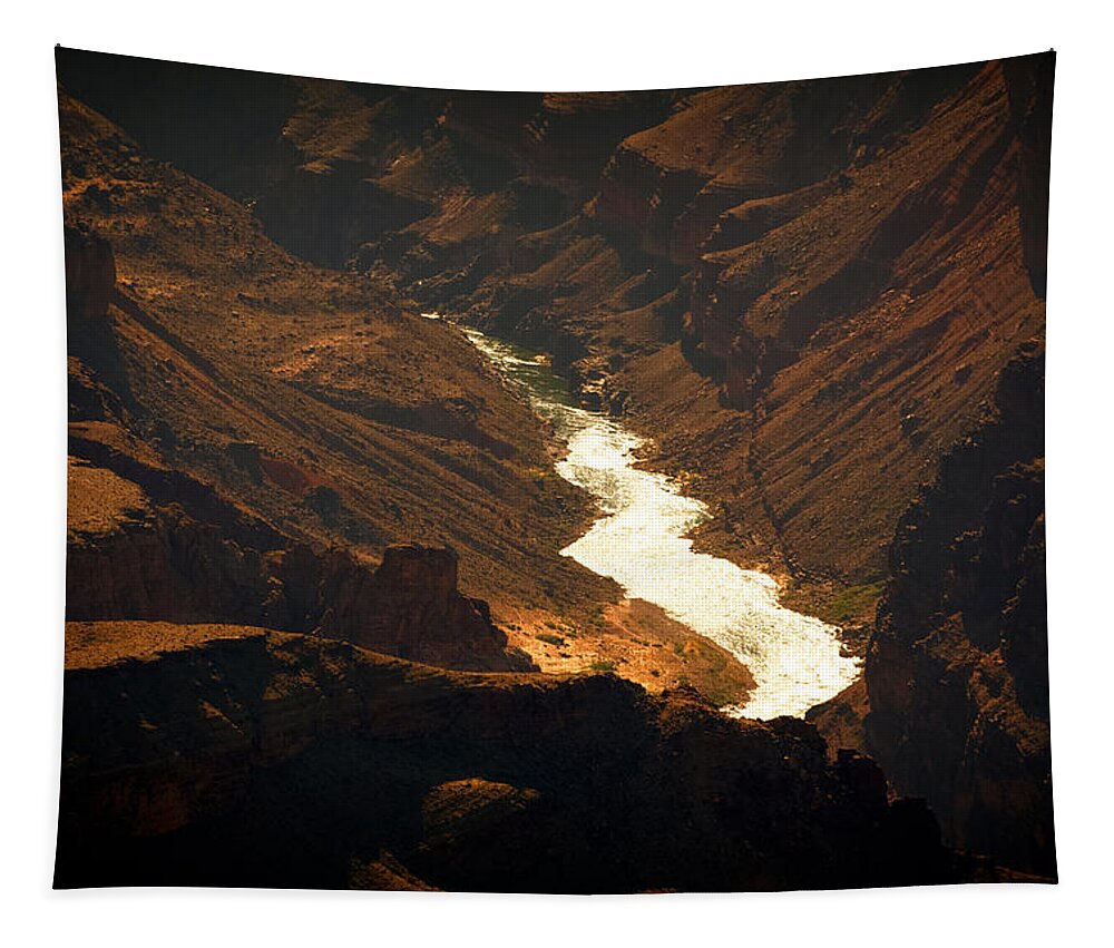 Colorado River Tapestry featuring the photograph Colorado River Rapids by Julie Niemela