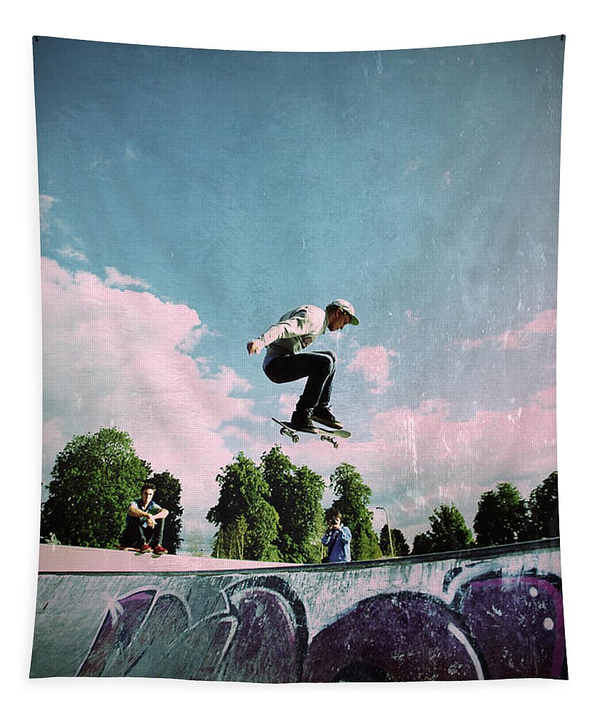 Yhun Suarez Tapestry featuring the photograph Cut Above The Rest by Yhun Suarez