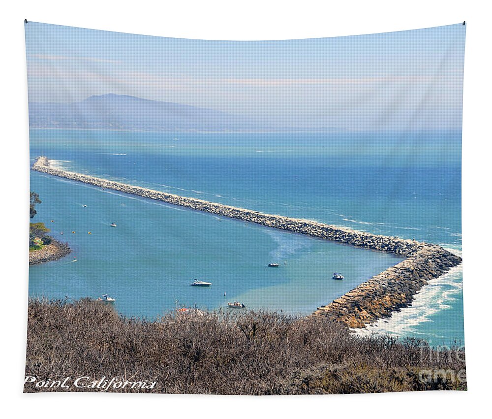 Clay Tapestry featuring the photograph Dana Point California 9-1-12 by Clayton Bruster