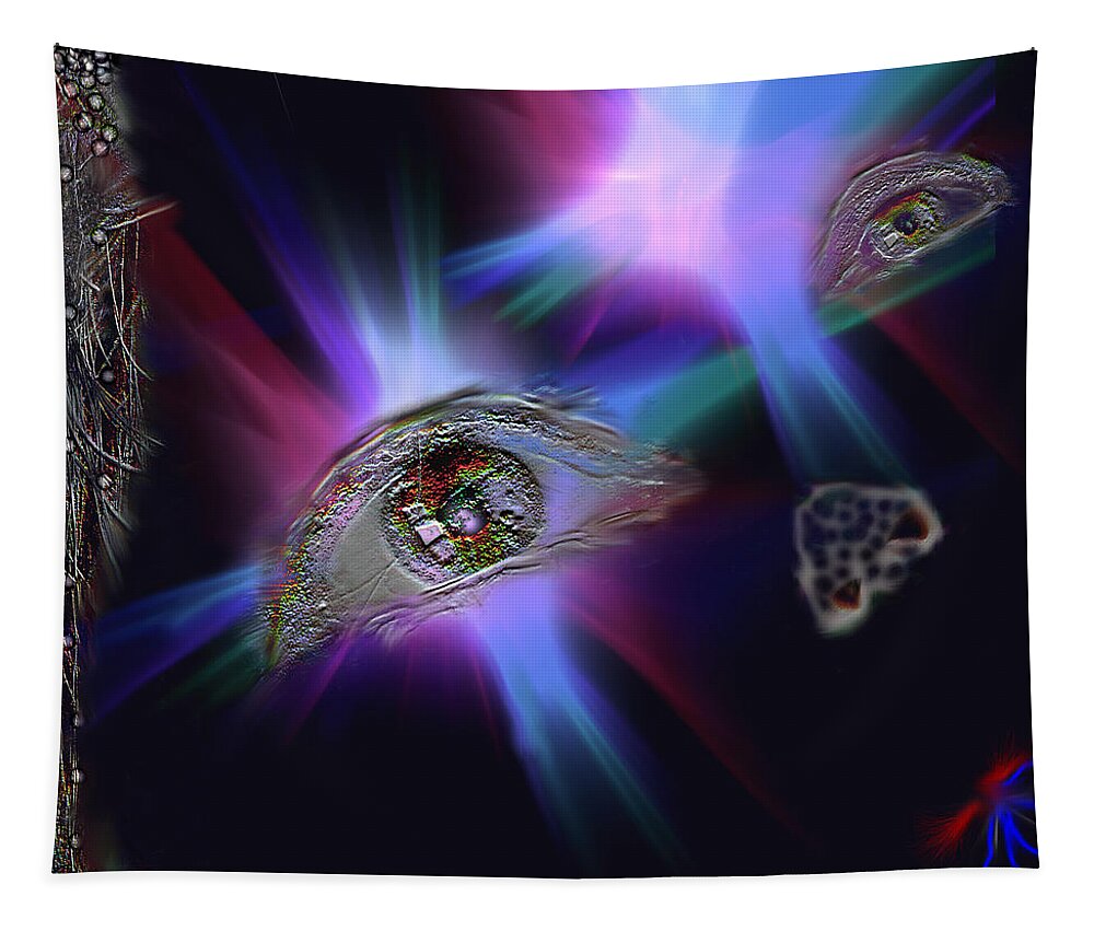 Astral Travel Tapestry featuring the photograph Disembodied by Marie Jamieson