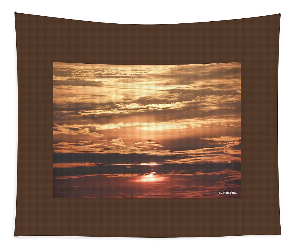 Sunrise Tapestry featuring the photograph Explosion Of Color by Kim Galluzzo Wozniak