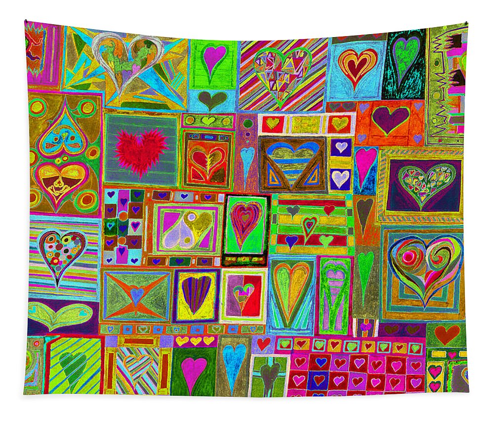 Find U'r Love Found Tapestry featuring the photograph find U'r Love found  v15 by Kenneth James