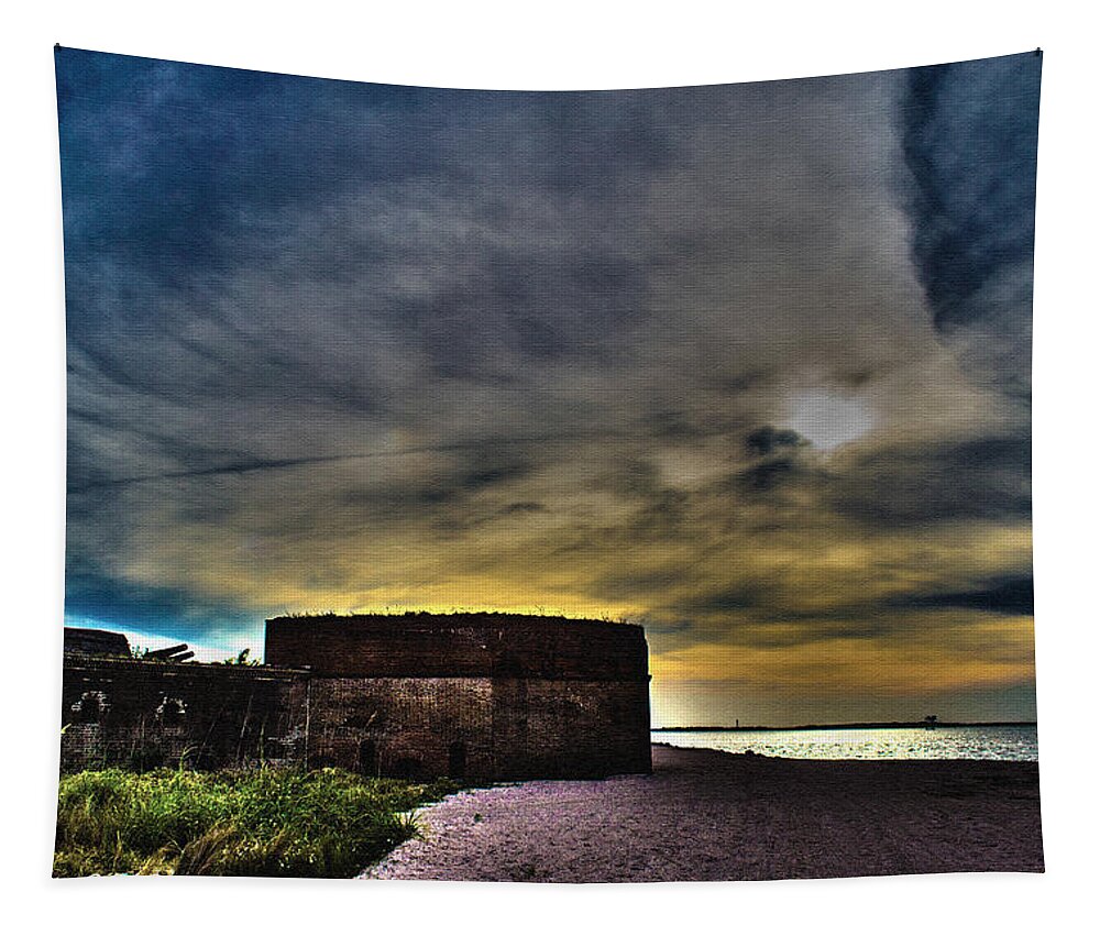 Forts Tapestry featuring the photograph Fort Clinch by Shannon Harrington