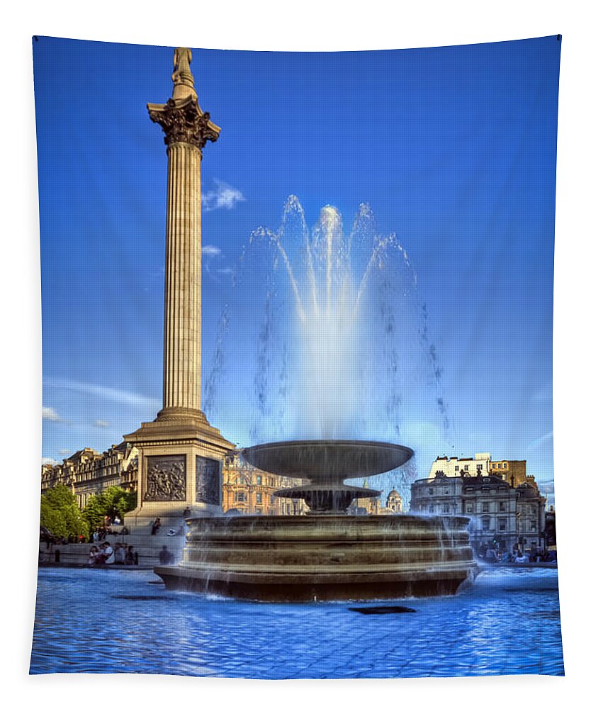 London Tapestry featuring the photograph Glorified by Evelina Kremsdorf