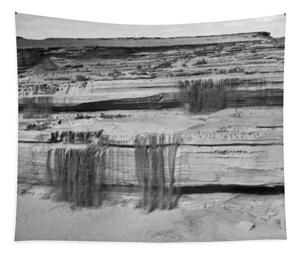 Grand Falls Tapestry featuring the photograph Grand Falls Pano 1 by Scott Sawyer