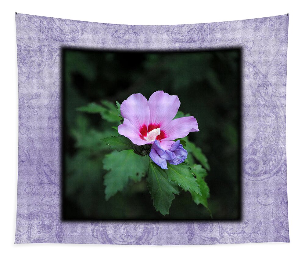 Hibiscus Tapestry featuring the photograph Hibiscus I Photo Square by Jai Johnson