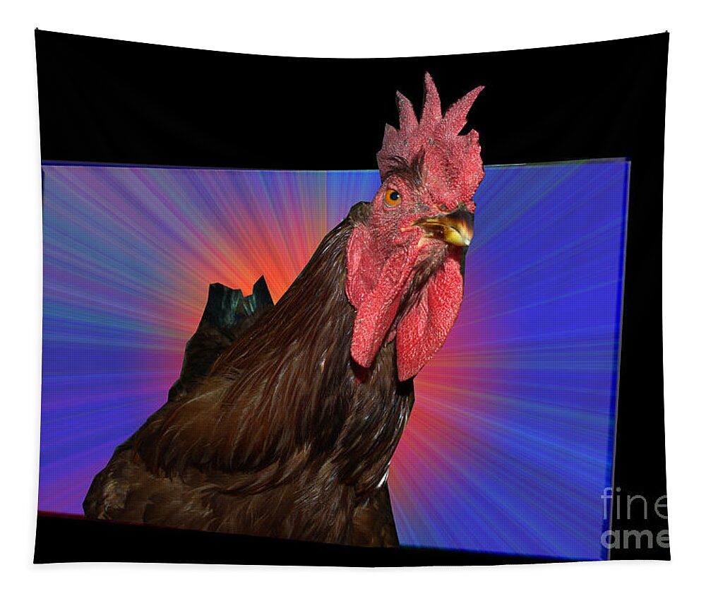 Bird Tapestry featuring the photograph I See You by Donna Brown