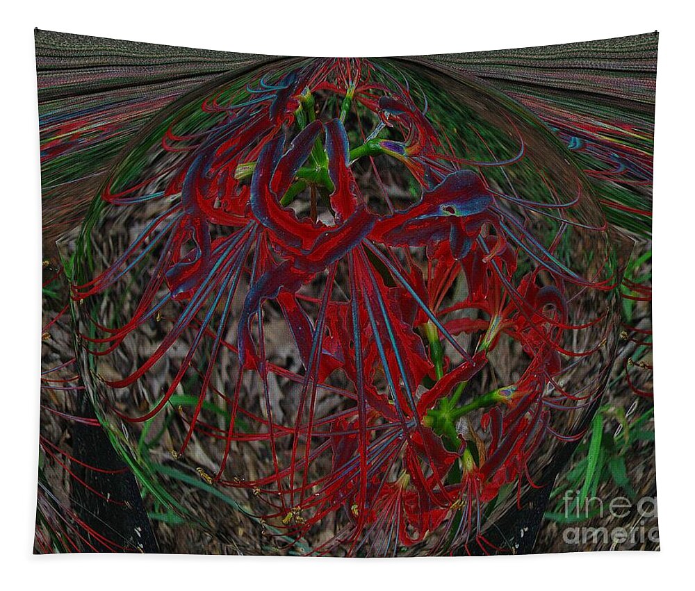 Flower Tapestry featuring the photograph Imagination by Donna Brown