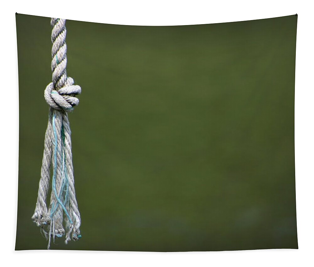 Rope Tapestry featuring the photograph Knot by Kelly Hazel