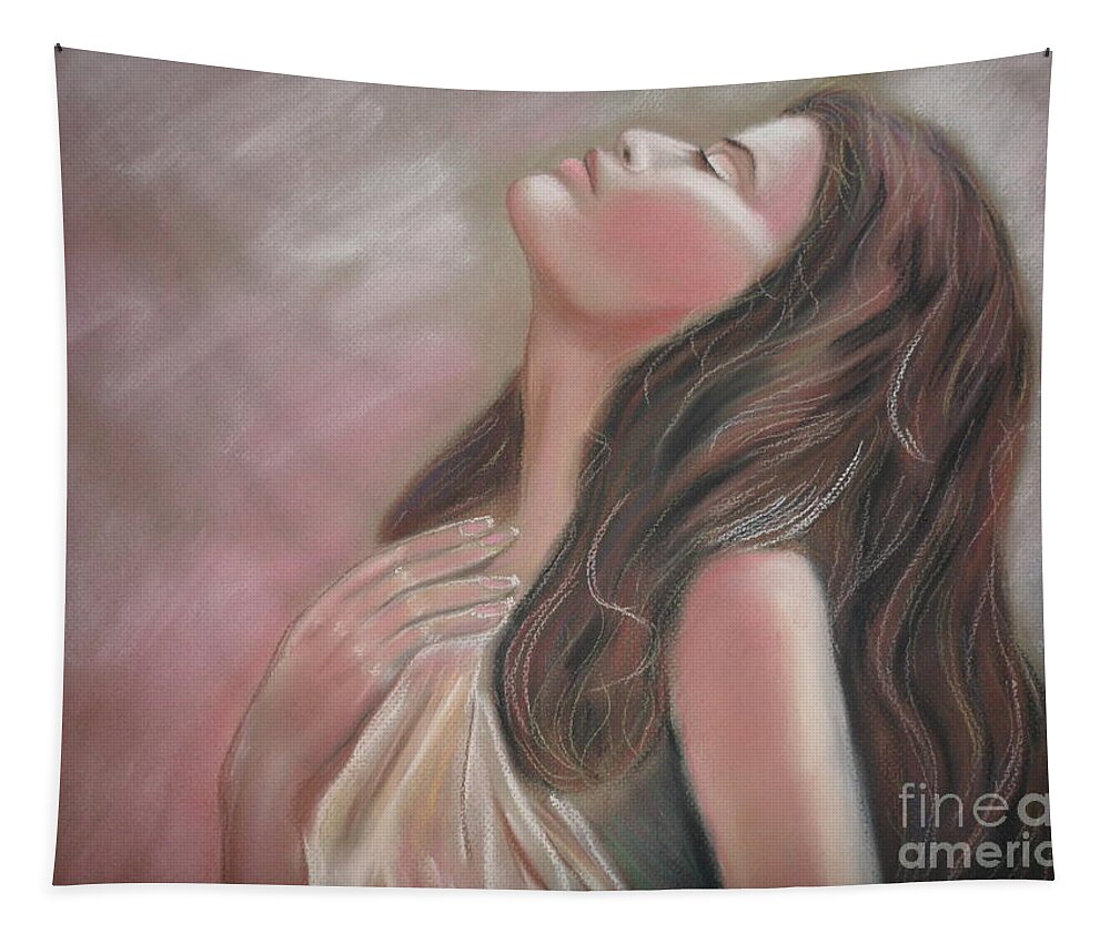 Dream Tapestry featuring the pastel Mauve Lights by Julie Brugh Riffey