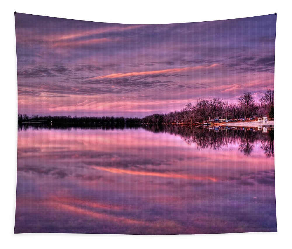 Lake Tapestry featuring the photograph Nature's Palette by Evelina Kremsdorf