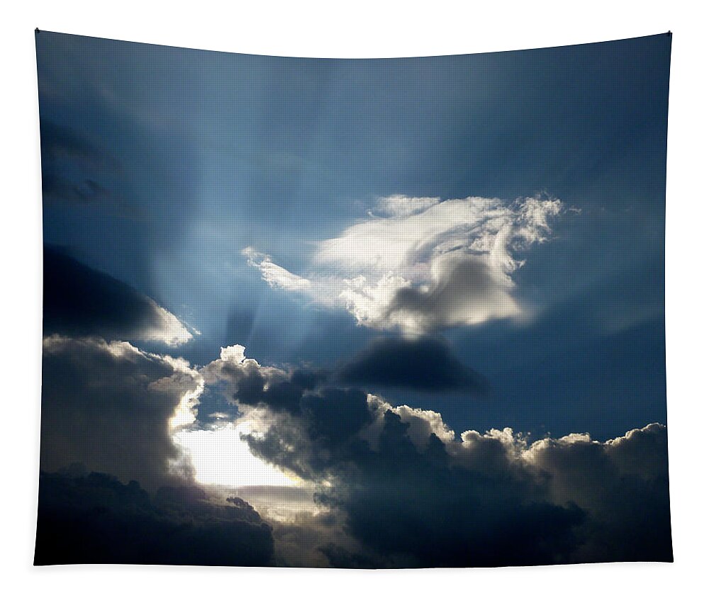 Sun Rays Tapestry featuring the photograph Rays of Light by Mark Dodd