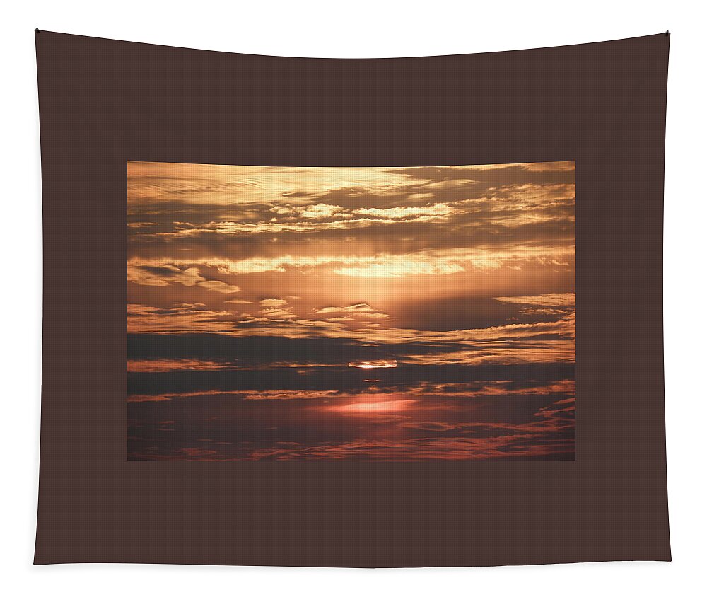 Sunrise Tapestry featuring the photograph Reflective Beauty by Kim Galluzzo