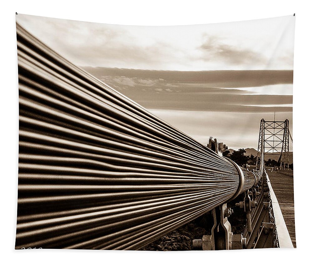 Building Tapestry featuring the photograph Royal Gorge Bridge by Shannon Harrington