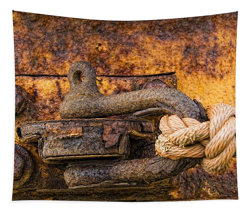 Rusty Hook Tapestry by John Short - Fine Art America