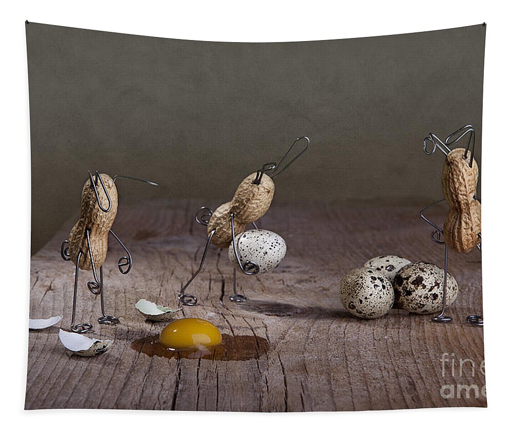 Easter Tapestry featuring the photograph Simple Things Easter 04 by Nailia Schwarz
