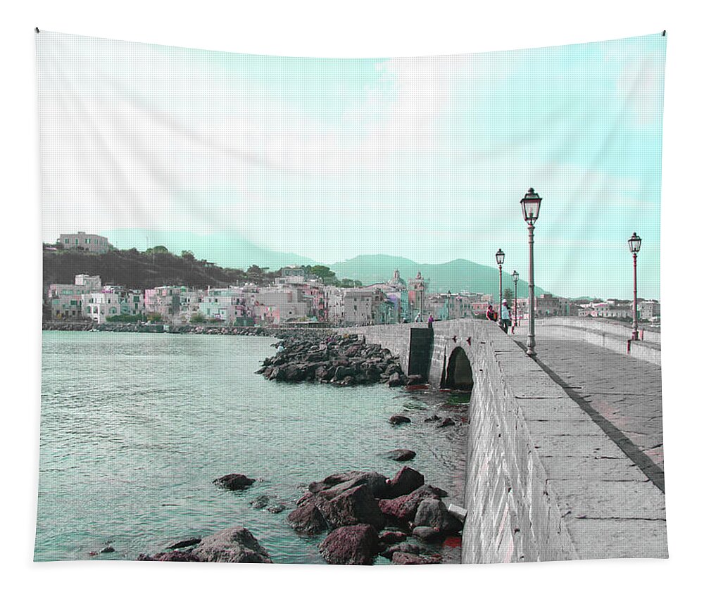 Bridge Tapestry featuring the photograph Still Water by La Dolce Vita