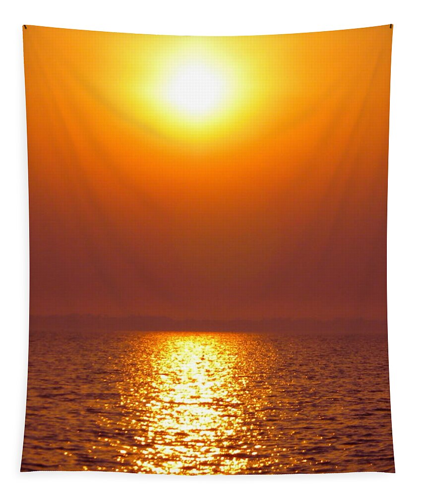 Colette Tapestry featuring the photograph Sunset Denmark by Colette V Hera Guggenheim