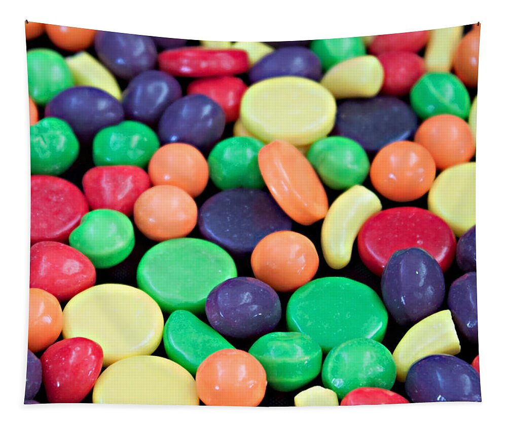 Candy Tapestry featuring the photograph Sweet Candy Galore by Sherry Hallemeier