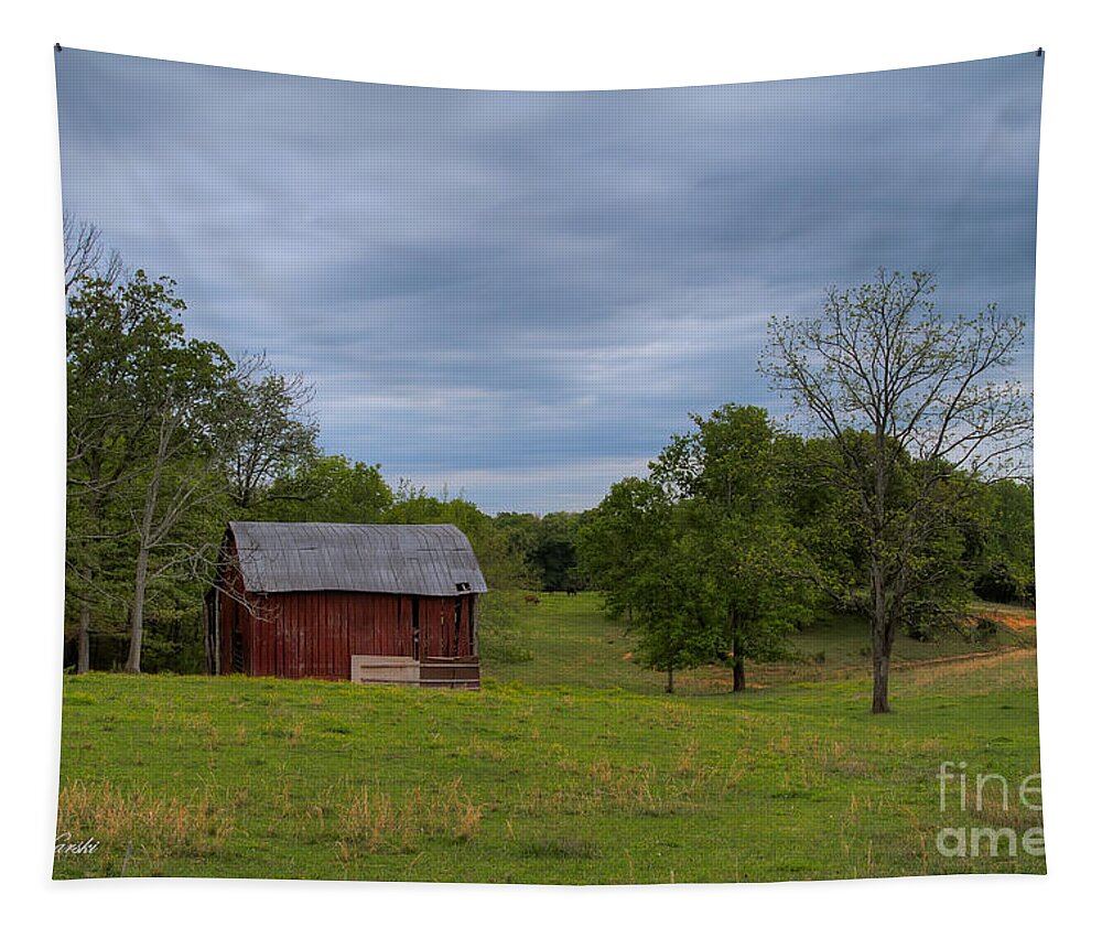 Tennessee Tapestry featuring the photograph TN Country Farm by Sue Karski