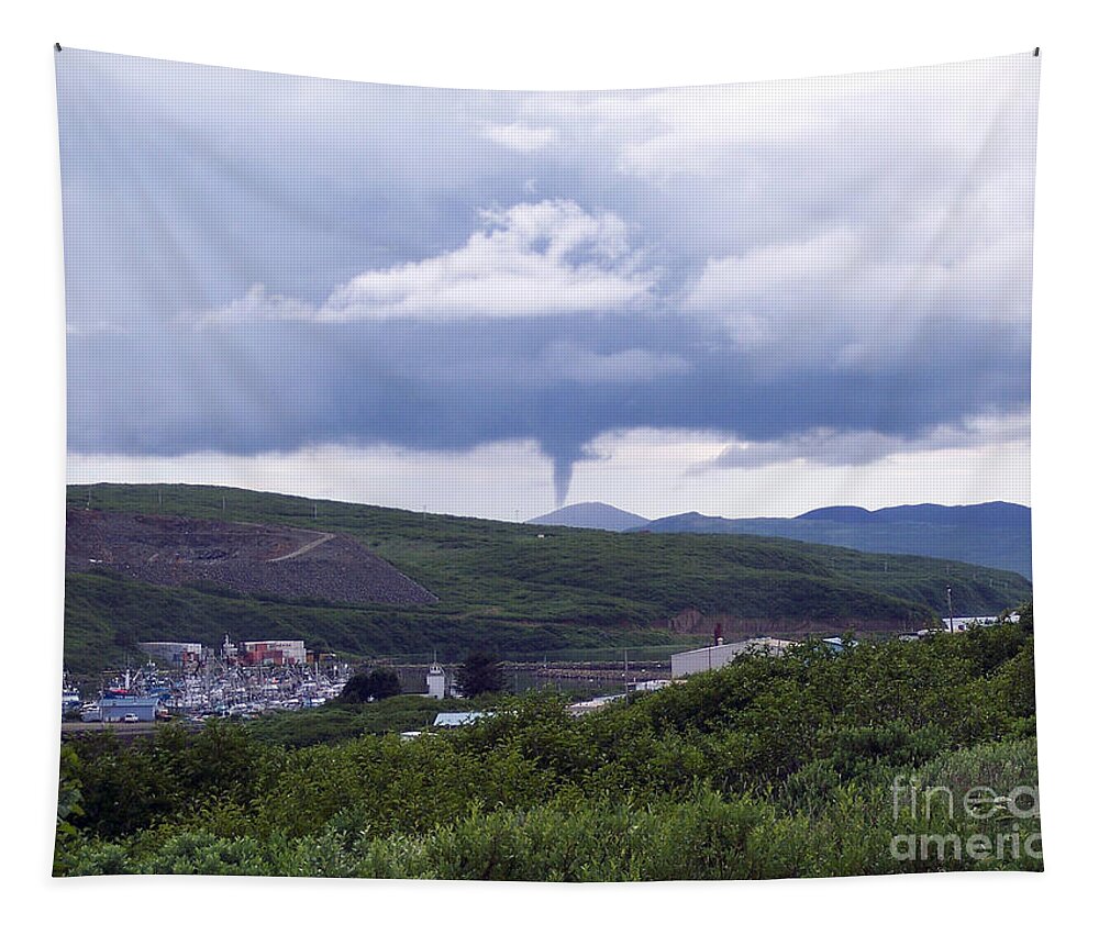 Science Tapestry featuring the photograph Tornado In Alaska, 2005 by Science Source