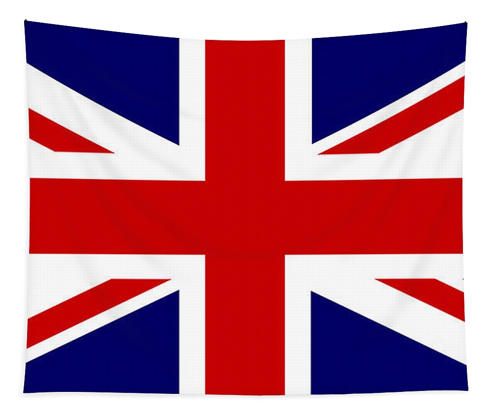 Union Flag Tapestry featuring the photograph Union Flag by Steev Stamford
