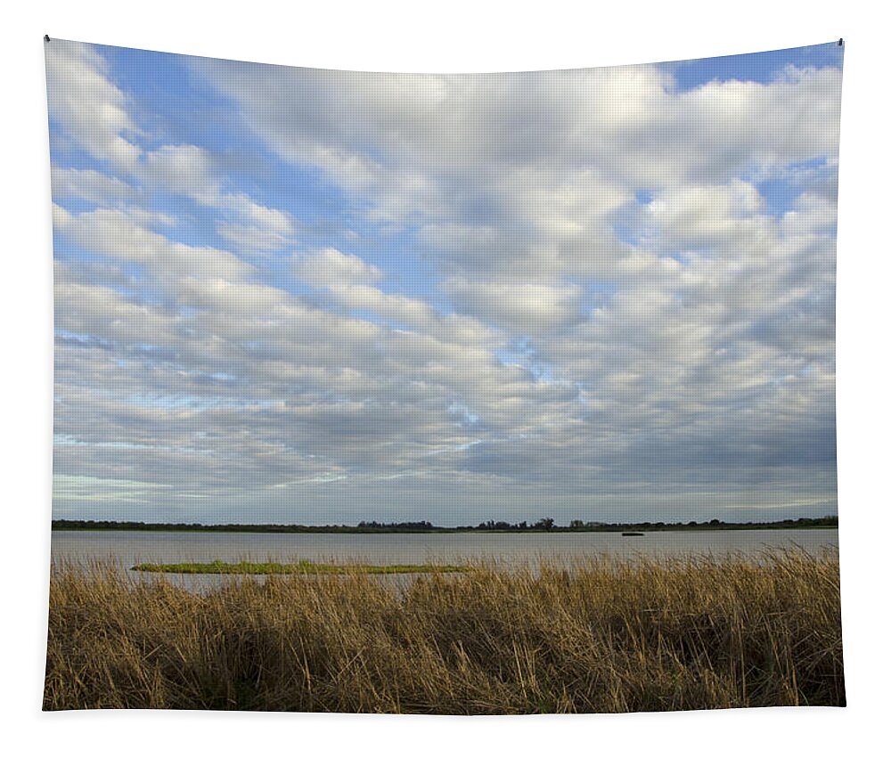 Nature Tapestry featuring the photograph Water landscape by Perry Van Munster