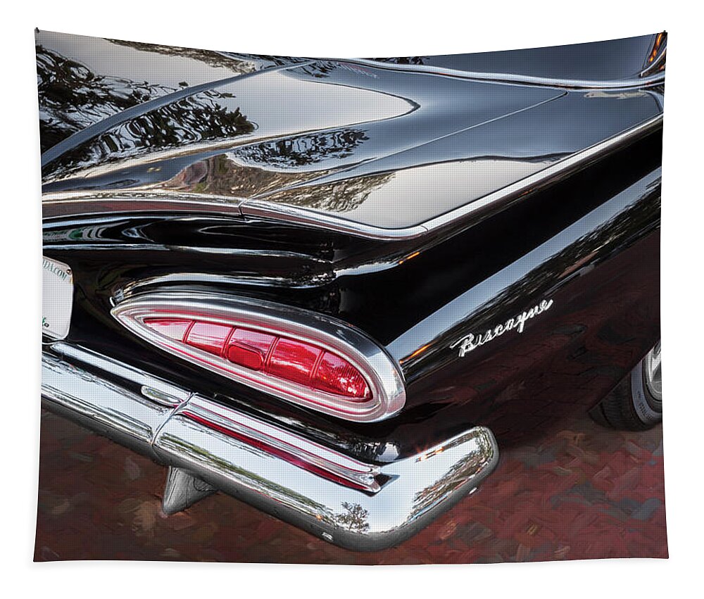 1959 Chevrolet Biscayne Tapestry featuring the photograph 1959 Chevrolet Biscayne  by Rich Franco