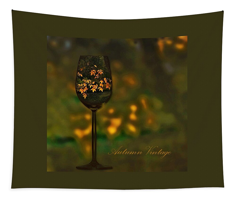 Wine Tapestry featuring the photograph Autumn Vintage #1 by Phyllis Meinke